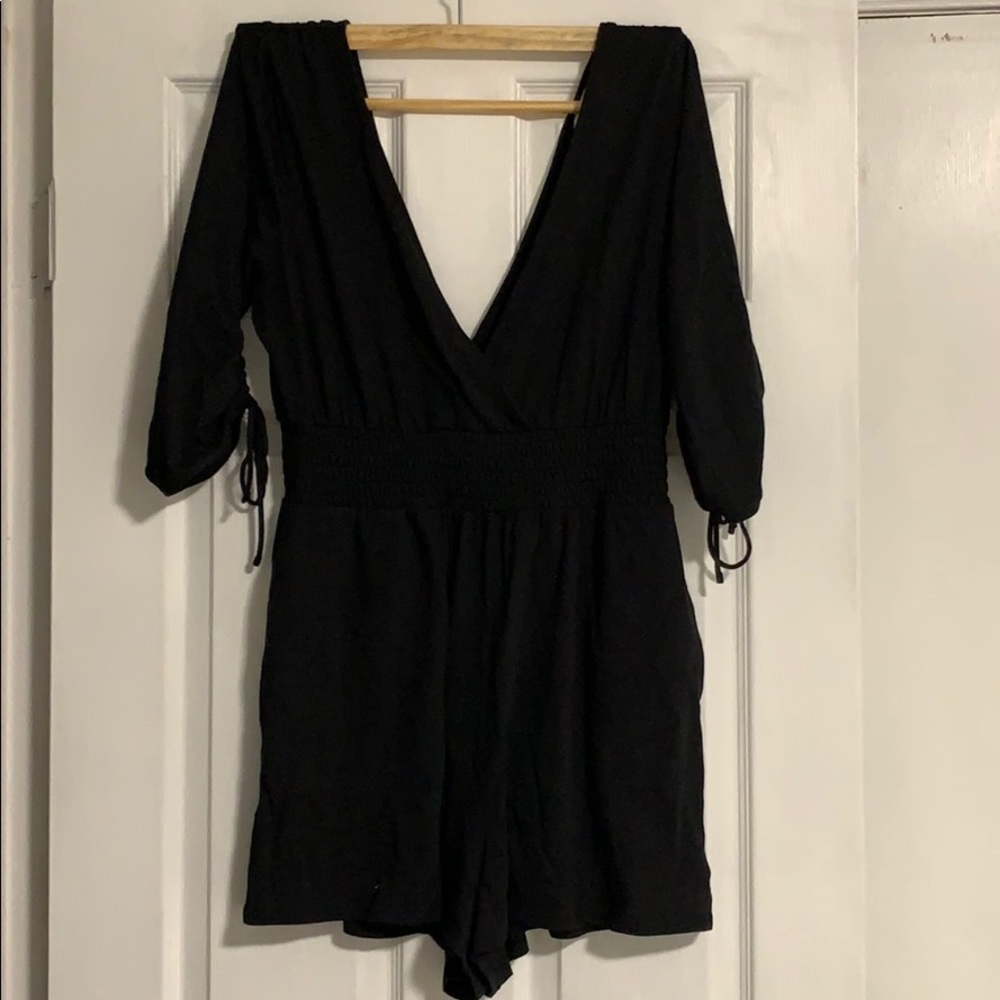 American eagle size L black romper